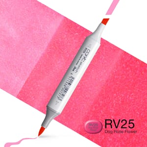 Copics Sketch - RV25 DOG ROSE FLOWER