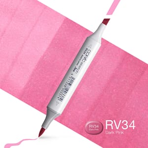 Copics Sketch - RV34 DARK PINK