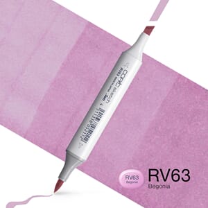 Copics Sketch - RV63 BEGONIA