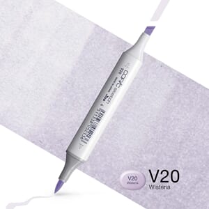 Copics Sketch - V20 WISTERIA
