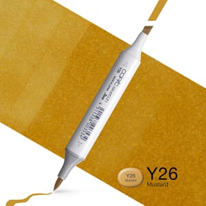 Copics Sketch - Y26 MUSTARD