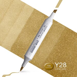 Copics Sketch - Y28 LIONET  GOLD
