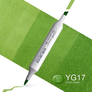 Copics Sketch - YG17 GRASS GREEN