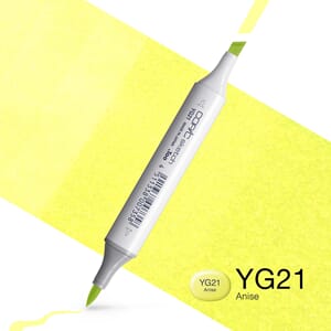Copics Sketch - YG21 ANISE