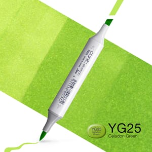 Copics Sketch - YG25 CELADON GREEN