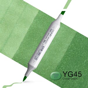 Copics Sketch - YG45 COBALT GREEN