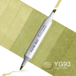 Copics Sketch - YG93 GRAYISH YELLOW