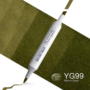 Copics Sketch - YG99 MARINE GREEN