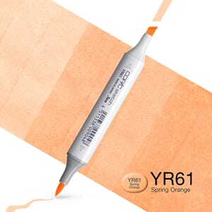 Copics Sketch - YR61 YELLOWISH SKIN PINK/SPRING ORANGE
