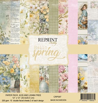 Reprint - Hello Spring 12x12 Collection Paperpack