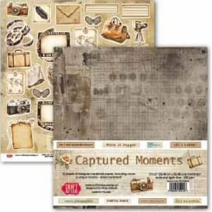 Craft & You Design - Captured Moments 12x12 Inch Paper Set