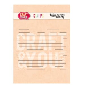 Craft & You - Lined Paper Stamps