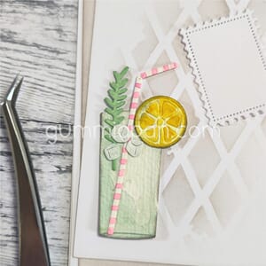 Gummiapan - Drink sett, str 24 x 47 mm