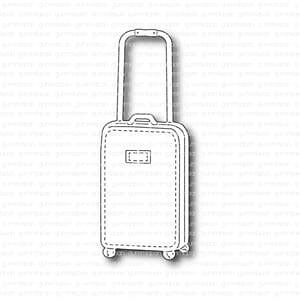 Gummiapan - Reise koffert, str 23,0 x 59,8 mm