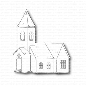 Gummiapan - Kirke, str 59,7x67,0 mm