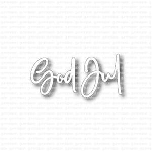 Gummiapan - God jul dies, str 52 x 25 mm