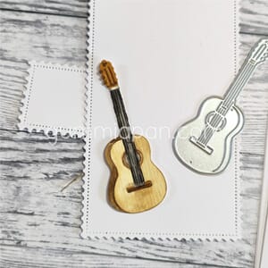 Gummiapan - Gitar dies, str 24x63,5 mm