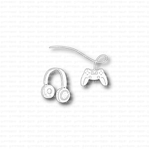 Gummiapan - Gaming sett dies, str 18x21 mm