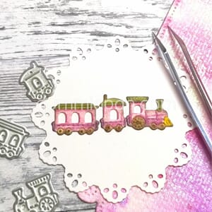 Gummiapan - Lokomotiv, str 48x15 mm