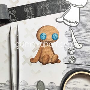 Gummiapan - Lennart dies, str 31x41 mm