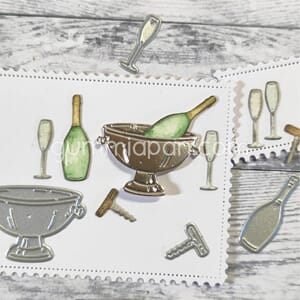 Gummiapan - Champagne, str 33x22,5 mm