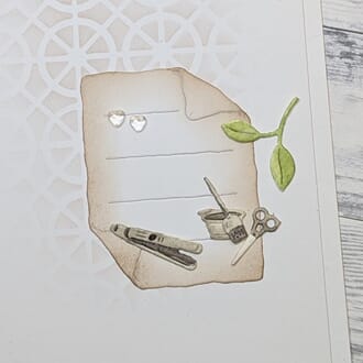 Gummiapan - Frisør sett dies, str 23x6 mm