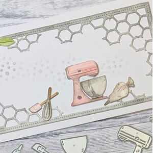 Gummiapan - Konditor sett, str 22x4 & 24x27 mm