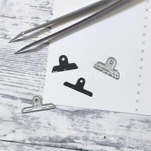 Gummiapan - 2 binders dies, str 19x8,5 mm