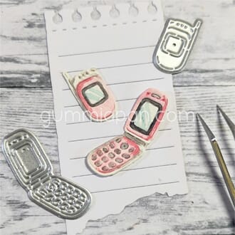 Gummiapan - Mobiltelefon dies, str