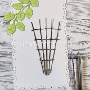 Gummiapan - Hagespalier, str 33 x 66 mm