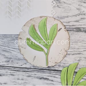 Gummiapan - Pion blad, venstre, str 34 x 60 mm