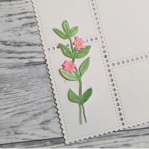 Gummiapan - Vinca Major, str 25 x 70,5 mm