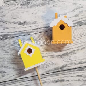 Gummiapan - Fuglehus modell 2