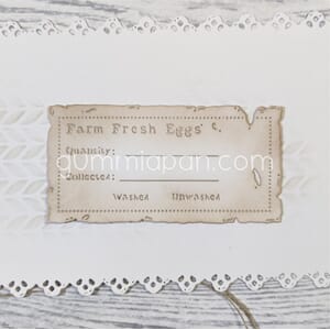 Gummiapan - Egg journaling, str 80 x 41 mm