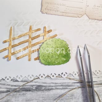 Gummiapan - Busk, str 32 x 28 mm