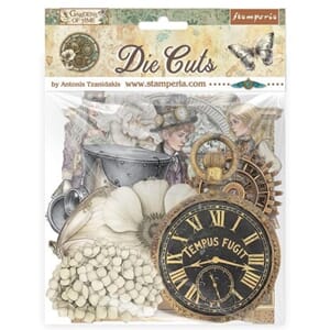 Stamperia - Gardens of Time Die Cuts Assorted