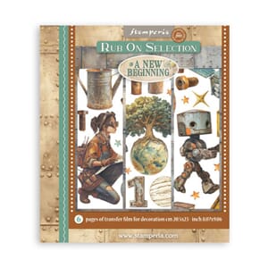 Stamperia - A New Beginning Rub-On 20,5x23cm Assortment
