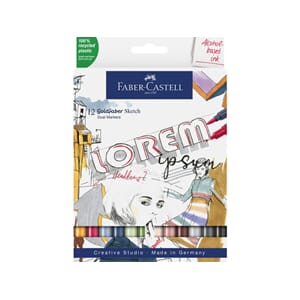 Faber Castell - Goldfaber Sketch Dual Markers Alcohol-based