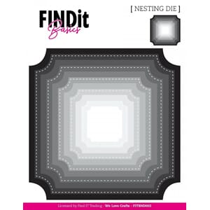 Find It - Cut Corner Squares Nesting Dies