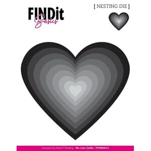 Find It - Hearts 2 Nesting Dies
