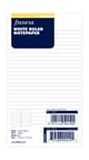 Filofax - Personal White Ruled Notepaper Refill, 30 ark
