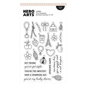 Hero Arts - Tote-ally Awesome Stamp Set Tiny Treasures