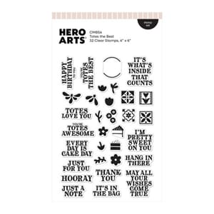 Hero Arts - Tote-ally Awesome Stamp Set Totes the Best