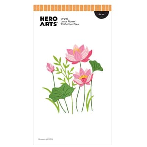 Hero Arts - Tranquil Garden Die Set Lotus Flower