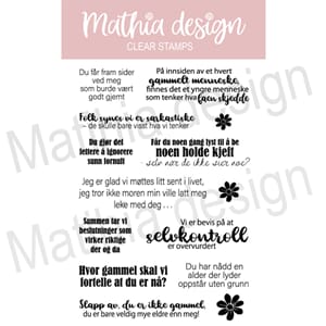 Mathia design - På innsiden, str 10,2x15,3 cm