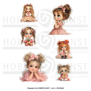 Klippeark - Jenter i rosa