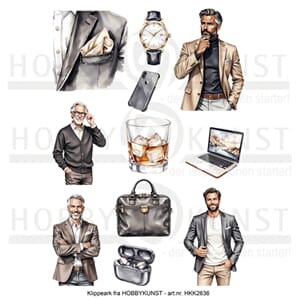 Klippeark - Elegant maskulin