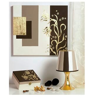 Art Deco bladmetall