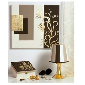 Art Deco bladmetall