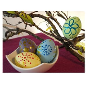 Påskeegg - tusjer